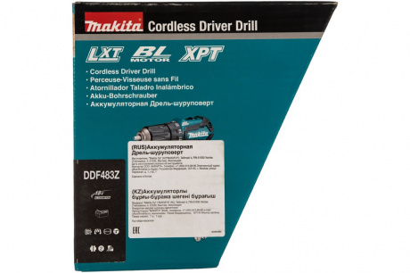 Купить Дрель аккумуляторная Makita DDF 483 Z Li-ion фото №6