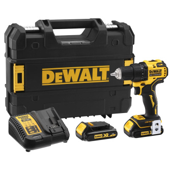 Купить Дрель аккумуляторная DEWALT  DCD 708 S2T  18v 1.5Ah Li-Ion фото №1