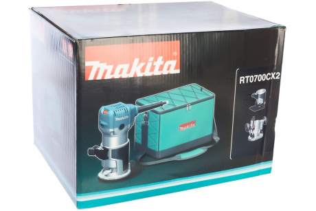 Купить RT0700CX2 MAKITA ФРЕЗЕР КРОМОЧНЫЙ 710ВТ 10000-30000ОБМ ЦАНГА-6-8ММ 1.8КГ СУМ ПРЯМ НАПРАВЛЯЮЩАЯ ПОГРУ фото №16